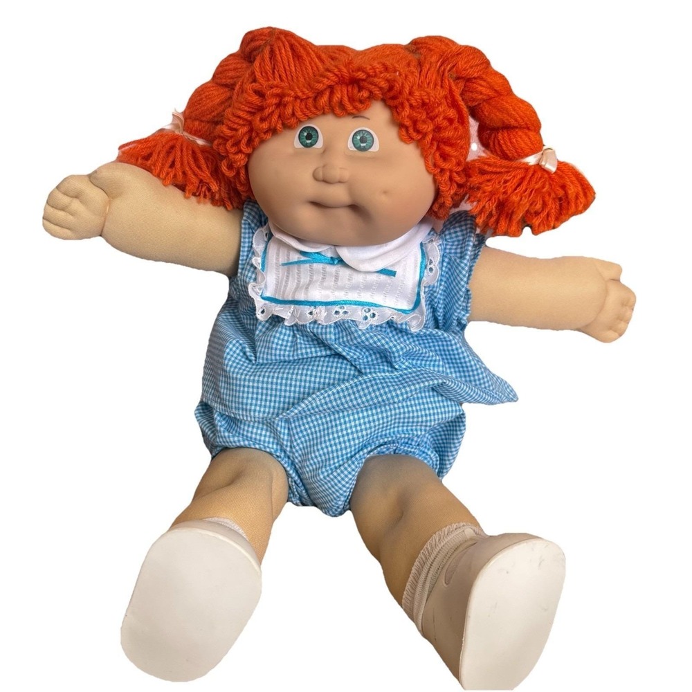 Cabbage Patch Kids 1984 Appalachian Artworks Jesmar Red Hair Green Eyes No Vtg